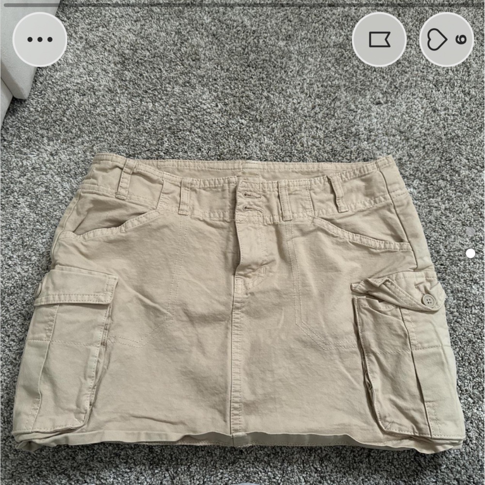 Mini cargo skirt